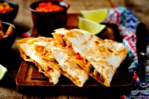 1 Oz Quesadilla with Poultry and Cheese