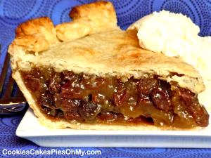 1 Oz Raisin Pie (Two Crust)