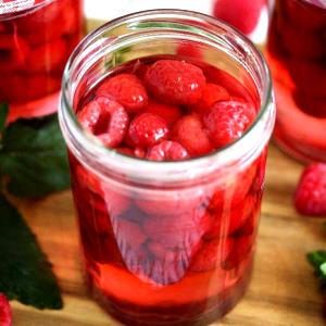1 Oz Raspberries (Cooked or Canned)