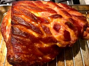 1 Oz Raw (yield After Cooking) Smoked or Cured Ground Ham Patty