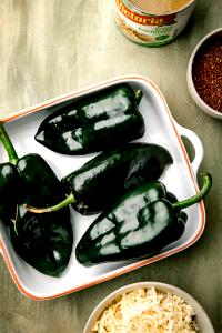 1 Oz, Raw, Yields Poblano Pepper