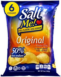 1 Oz Reduced Fat Low Sodium Potato Based Snacks