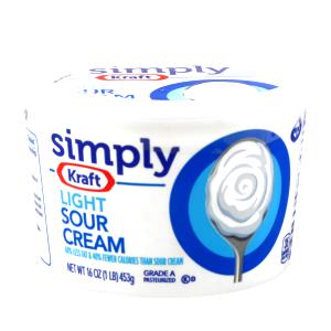 1 Oz Reduced Fat Sour Cream