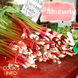 1 Oz Rhubarb in Heavy Syrup (Cooked or Canned)