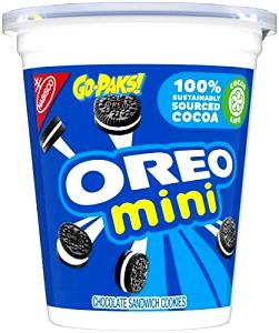 1 Oz Sandwich Cookie, Chocolate Mini Bite Size Go-Pak