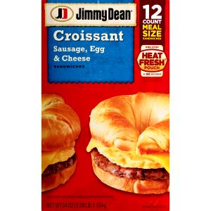 1 Oz Sausage, Egg and Cheese Croissant Sandwich