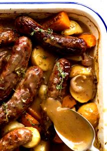 1 Oz Sausage, Potatoes and Vegetables in Gravy (Mixture)
