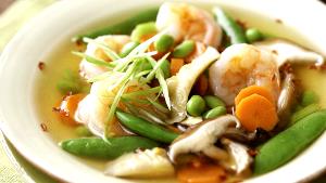 1 Oz Shellfish Mixture and Vegetables Soup (Mixture)