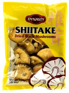 1 Oz Shiitake Mushrooms (Without Salt, Cooked)