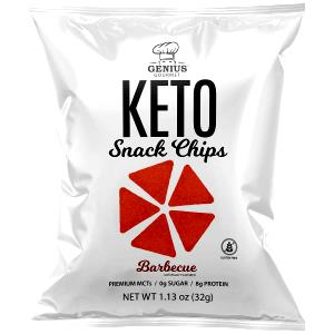 1 Oz Snack Chips, Barbecue, Low Carb