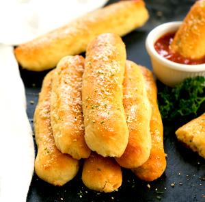 1 Oz Soft Bread Stick with Garlic and Parmesan Cheese