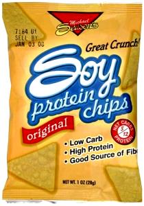 1 Oz Soy Protein Chips, Original
