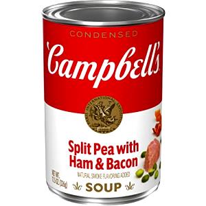 1 Oz Split Pea with Ham Soup (Canned, Condensed)