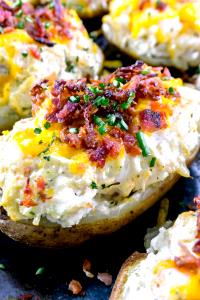 1 Oz Stuffed Baked Potato (Peel Not Eaten)