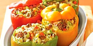 1 Oz Stuffed Pepper with Rice and Meat