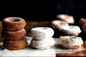 1 Oz Sugared or Glazed Wheat Doughnuts