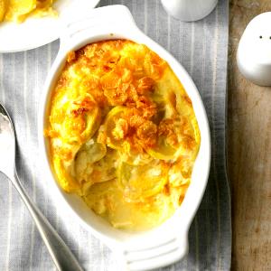 1 Oz Summer Squash Casserole with Cheese Sauce