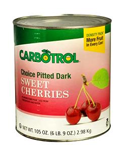 1 Oz Sweet Cherries Juice Pack (Cooked or Canned)