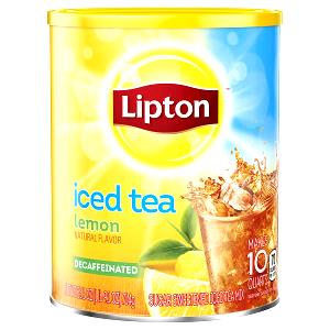 1 Oz Tea (Lemon Flavored, Instant Powder, Decaffeinated, with Sodium Saccharin)