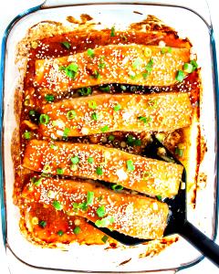 1 Oz Teriyaki Salmon