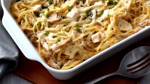 1 Oz Tetrazzini Pasta (Dry Mix, Prepared with Water)