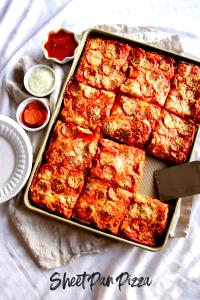 1 Oz Thick Crust Pizza with Meat and Fruit