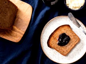 1 Oz Toasted 100% Whole Wheat Bread
