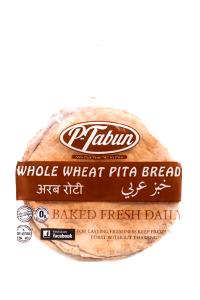 1 Oz Toasted 100% Whole Wheat Pita Bread