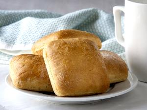 1 Oz Toasted Hard White Roll