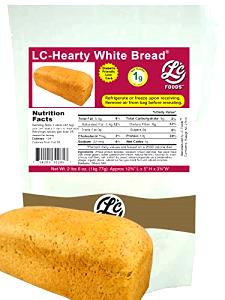 1 Oz Toasted Reduced Calorie High Fiber White Bread with Fruit and/or Nuts