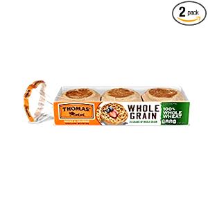 1 Oz Toasted Whole Wheat English Muffin