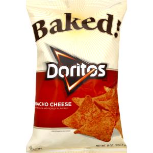 1 Oz Tortilla Chips, Baked!, Nacho Cheese