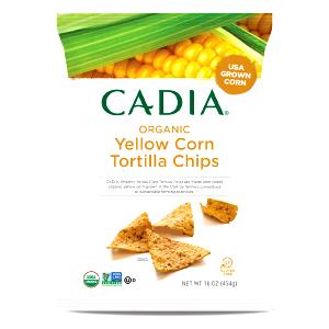 1 Oz Tortilla Chips, Baked, Yellow Corn