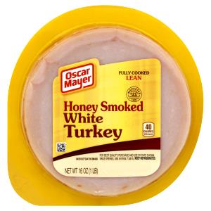 1 Oz Turkey, Honey Smoked Lean White