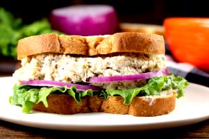 1 Oz Turkey Salad or Turkey Spread Sandwich