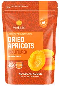 1 Oz Unsweetened Cooked Dried Apricot