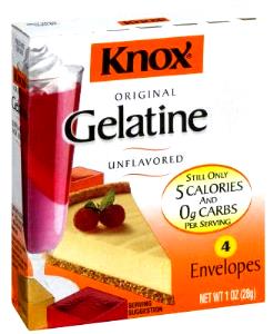 1 Oz Unsweetened Gelatin Drink Powder (Unflavored, Reconstituted)