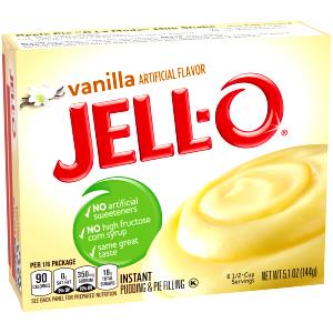 1 Oz Vanilla Puddings (Dry Mix, with 2% Milk)