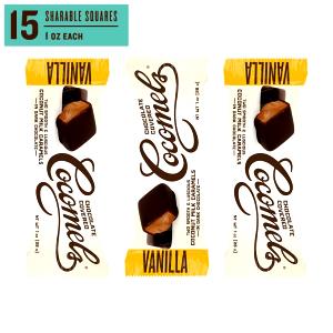 1 Oz Vanilla with Caramel, Coconut and Chocolate Coating Cookie