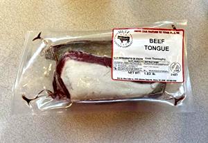 1 Oz Veal Tongue, Raw