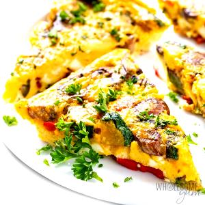 1 Oz Vegetable Frittata
