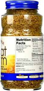 1 Oz Wheat Germ with Sugar and Honey