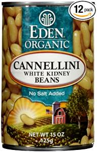 1 Oz White Beans (Mature Seeds, Canned)