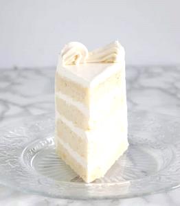 1 Oz White Cake (Home Recipe or Purchased)
