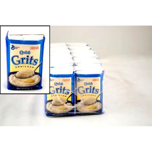 1 Oz White Corn Grits Cereal (with Salt, Cooked with Water, Unenriched)