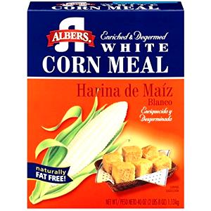 1 Oz White Degermed Cornmeal