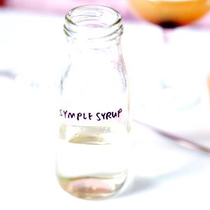 1 Oz White Sugar and Water Syrup