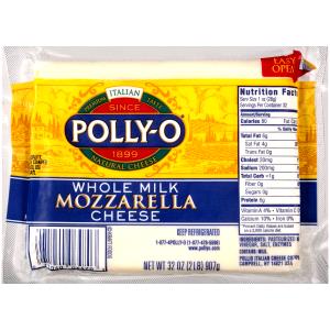 1 Oz Whole Milk Mozzarella