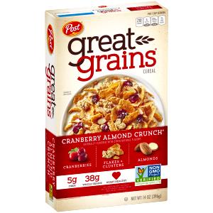 1 Oz Whole Wheat and Rolled Oats with Walnuts and Fruit Cereal (Presweetened)