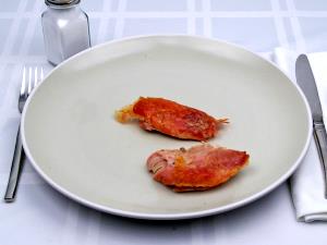 1 Oz, With Bone Cooked (yield After Bone Removed) Veal Chop